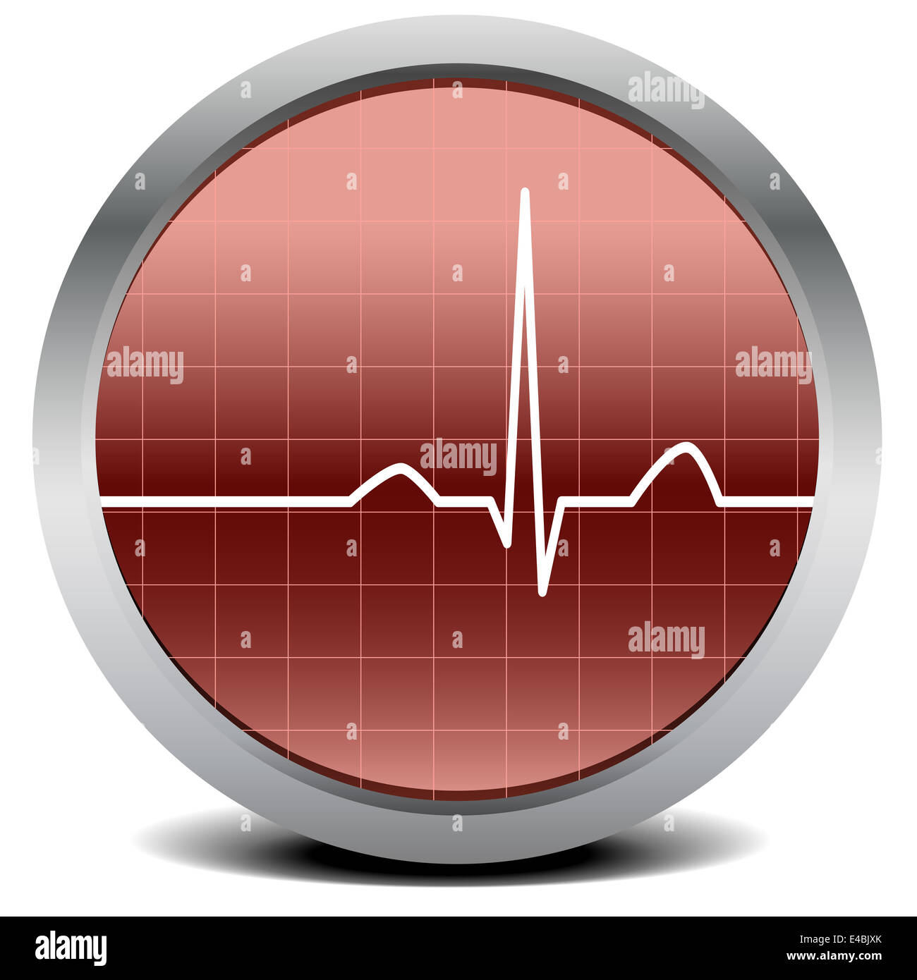 heart beat signal Stock Photo