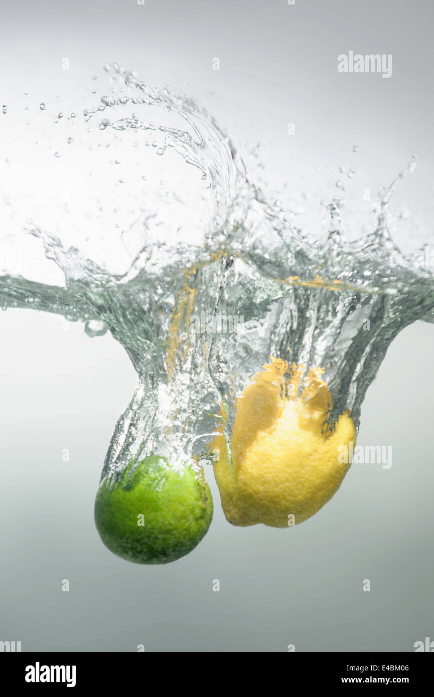 Fresh swimming fruits and vegetables Stock Photo Alamy