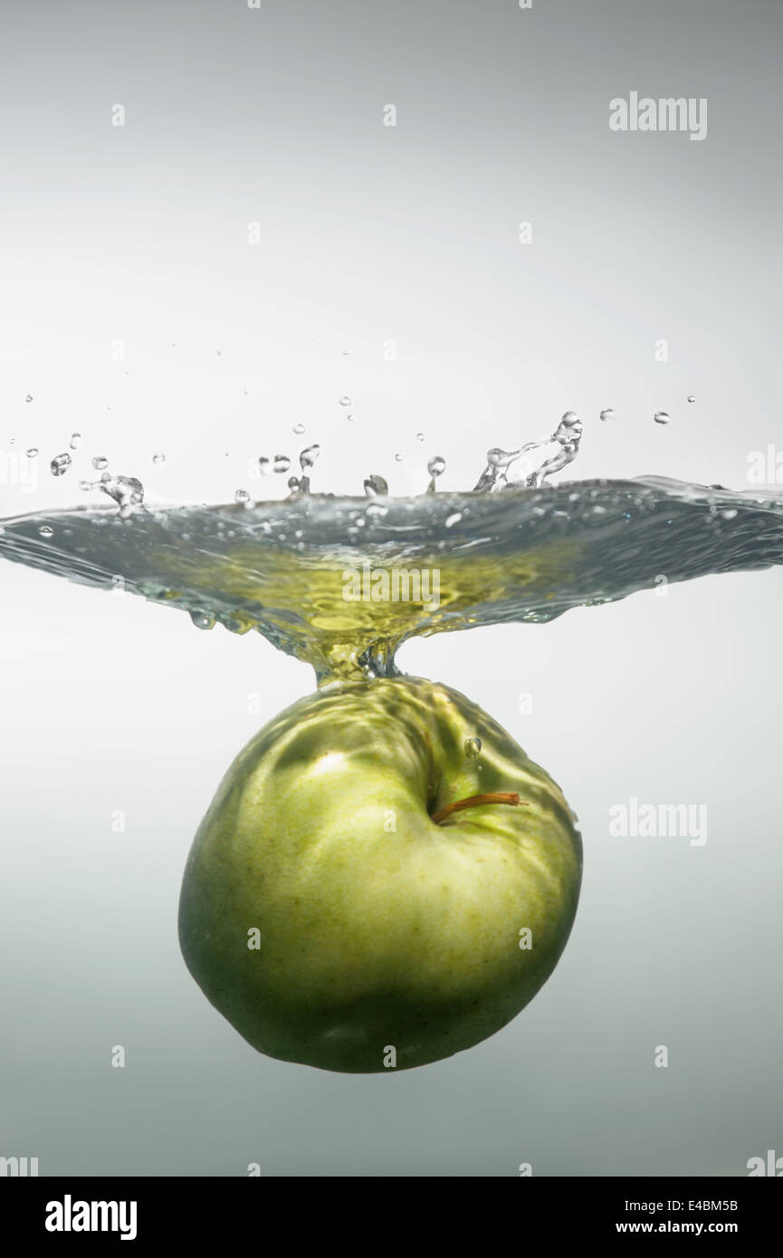 Fresh swimming fruits and vegetables Stock Photo Alamy