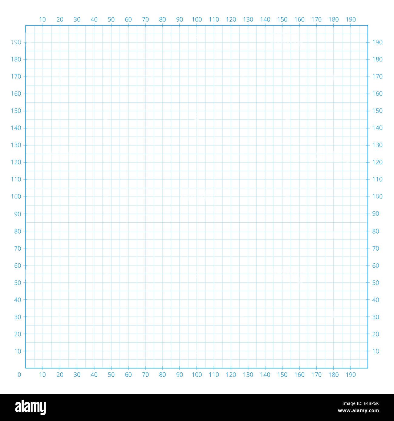 Real size vector grid engineering paper with scale Stock Photo - Alamy