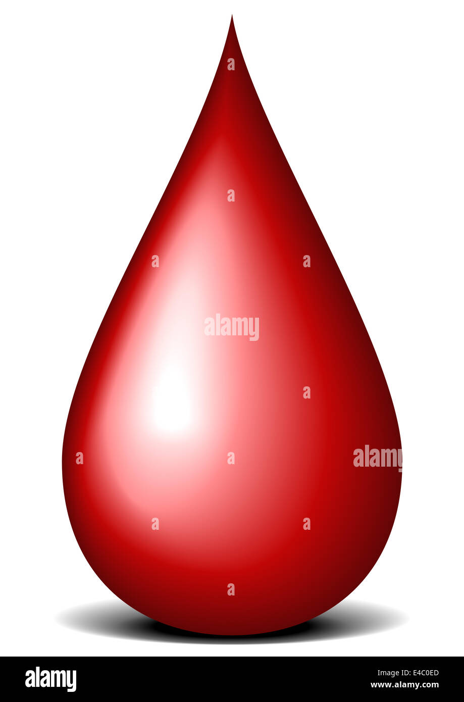 drop of blood Stock Photo Alamy