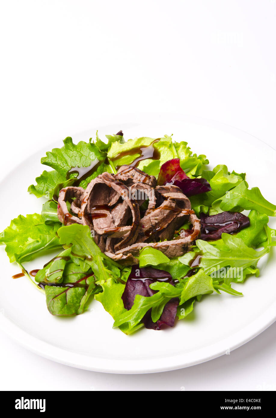 salat rindfleisch streifen Stock Photo