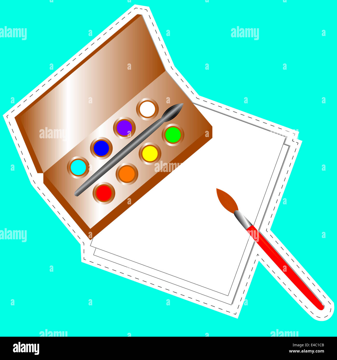 Set for drawing Stock Photo Alamy