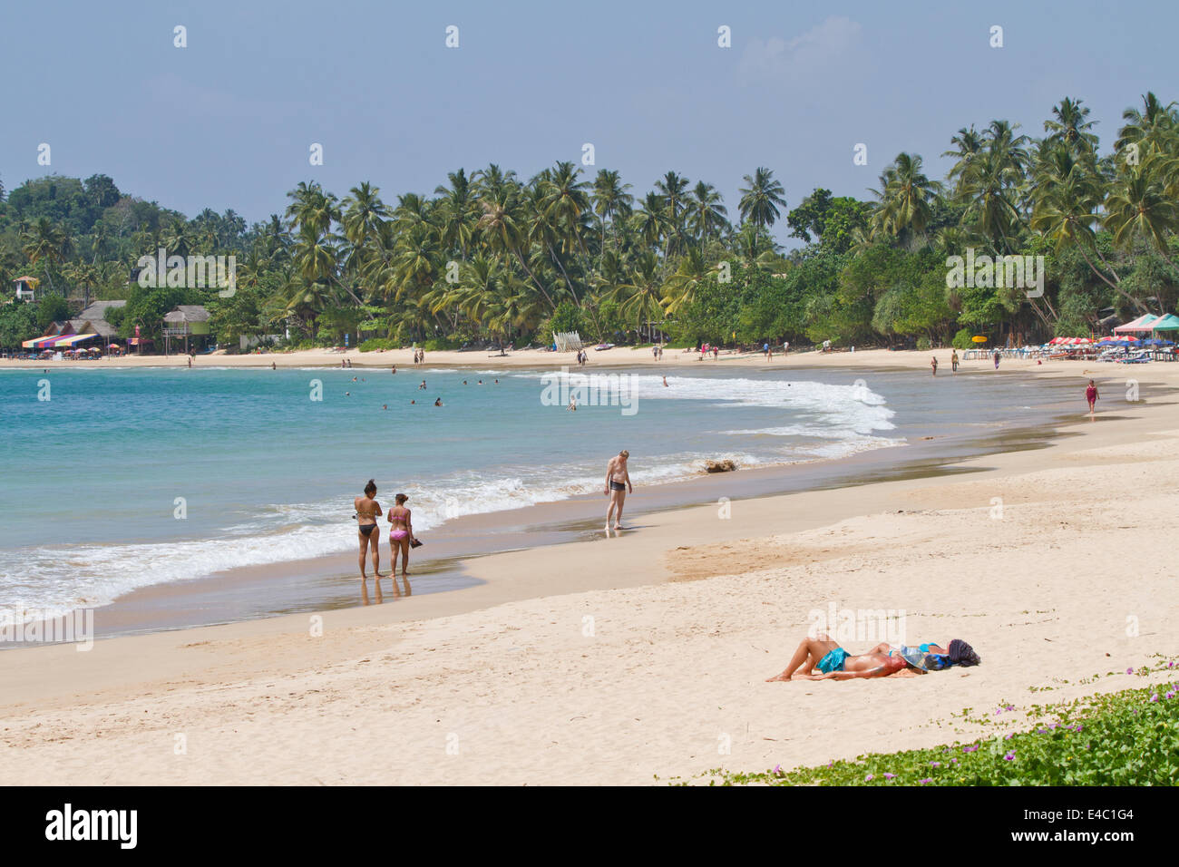 Mirissa Beach Sri Lanka Stock Photo