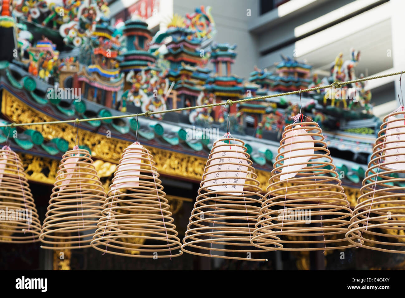 South East Asia, Singapore, Wak Hai Cheng Bio Chinese temple Stock