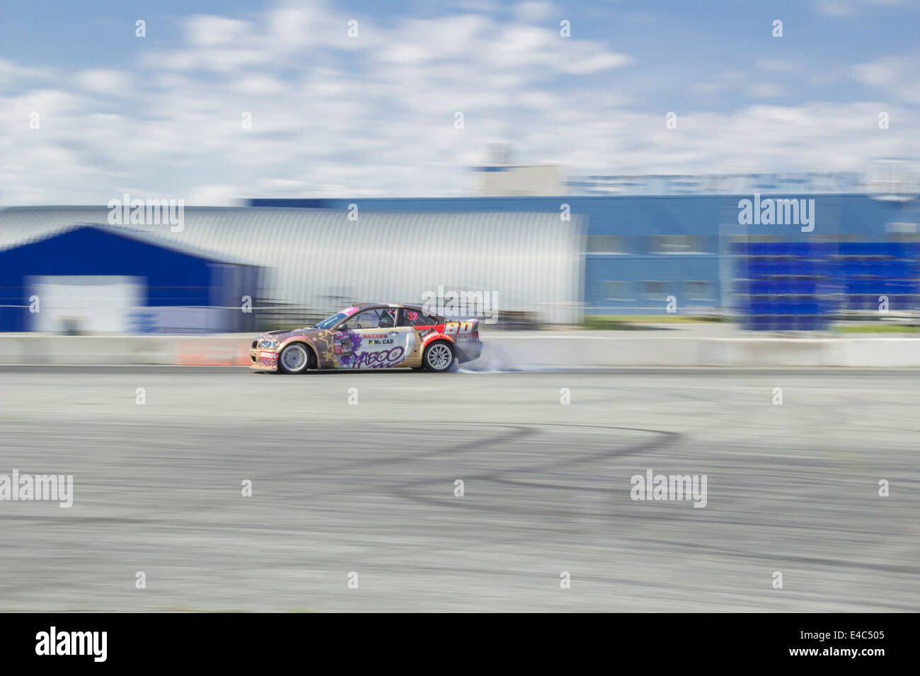 Russian Drift Series NORTH second stage Nefteyugansk Stock Photo Alamy