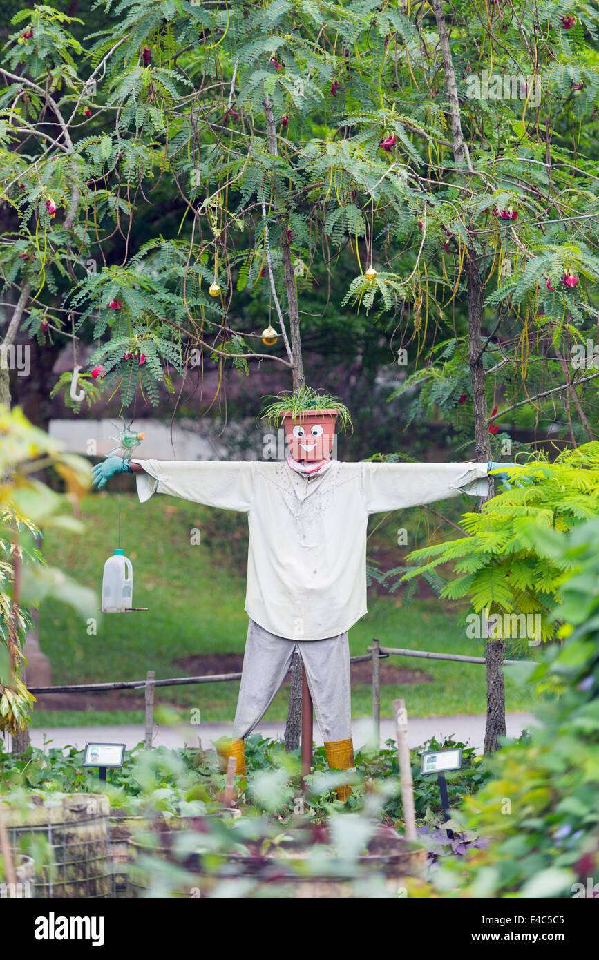 South East Asia, Singapore, Southern Ridges, scarecrow Stock Photo