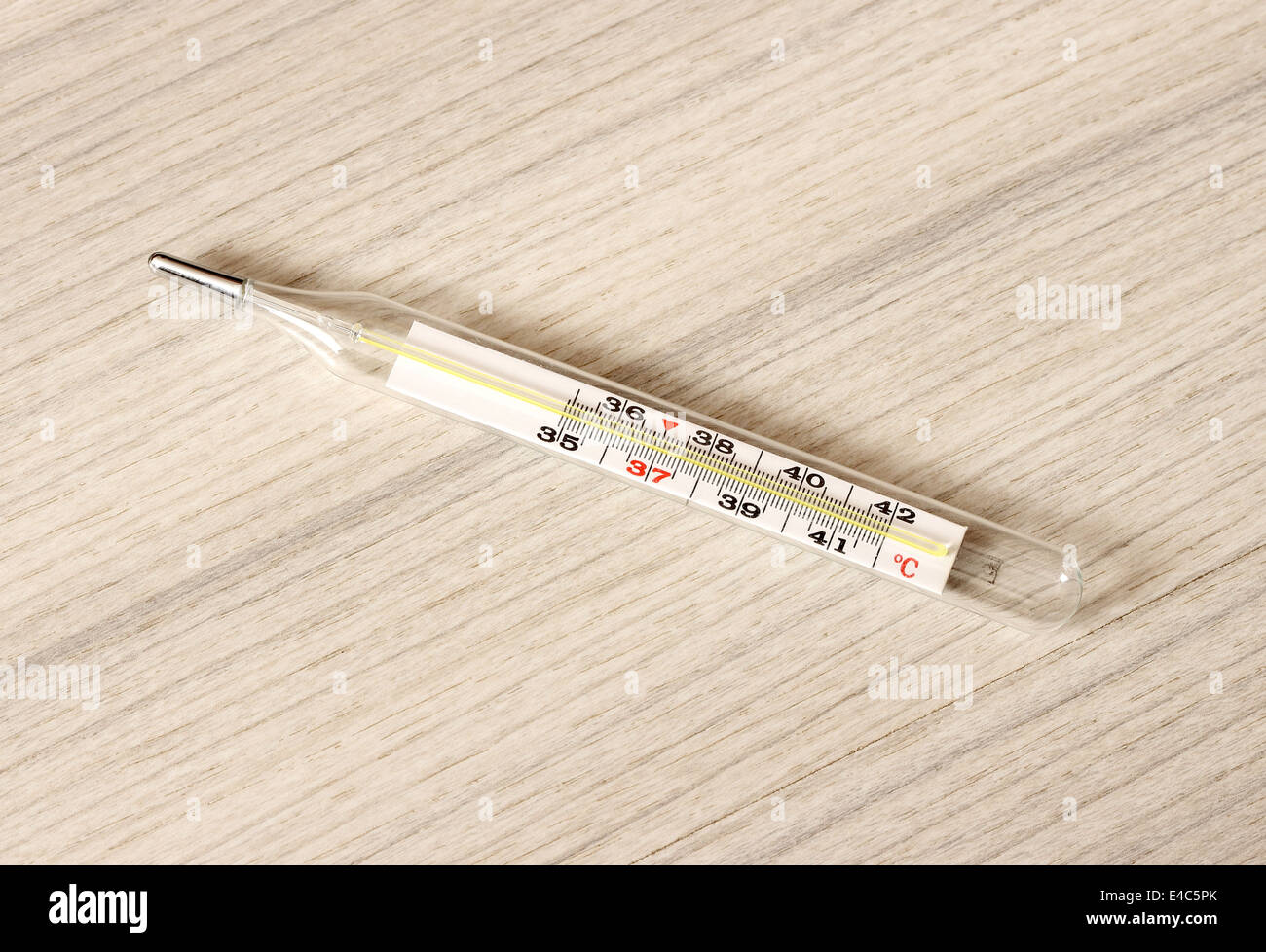 Thermometer to measure body temperature Stock Photo Alamy