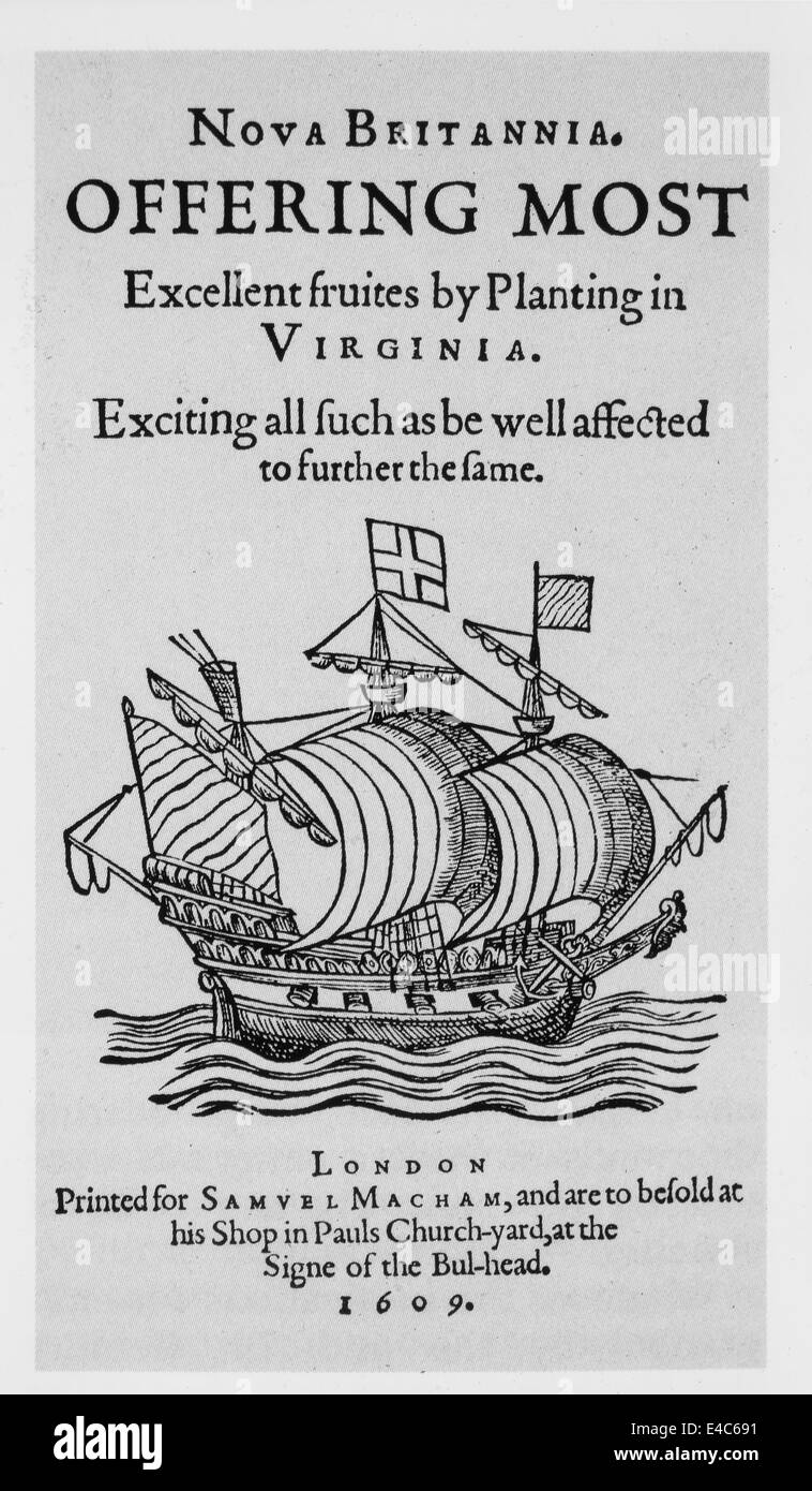 English Advertisement to Induce Planters to Emigrate to Virginia ...