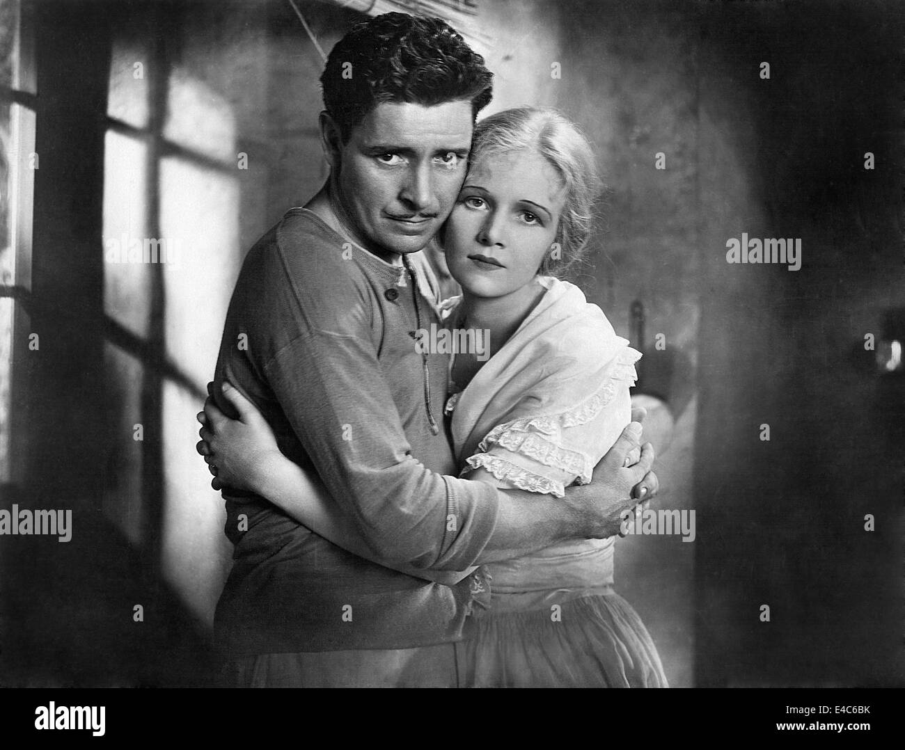 Ronald Colman, Ann Harding, on-set of the Film, 'Condemned', 1929 Stock Photo