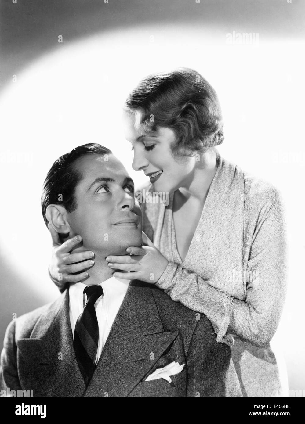 Robert Montgomery, Helen Hayes, Publicity Portrait for the Film, 'Another Language', 1933 Stock Photo