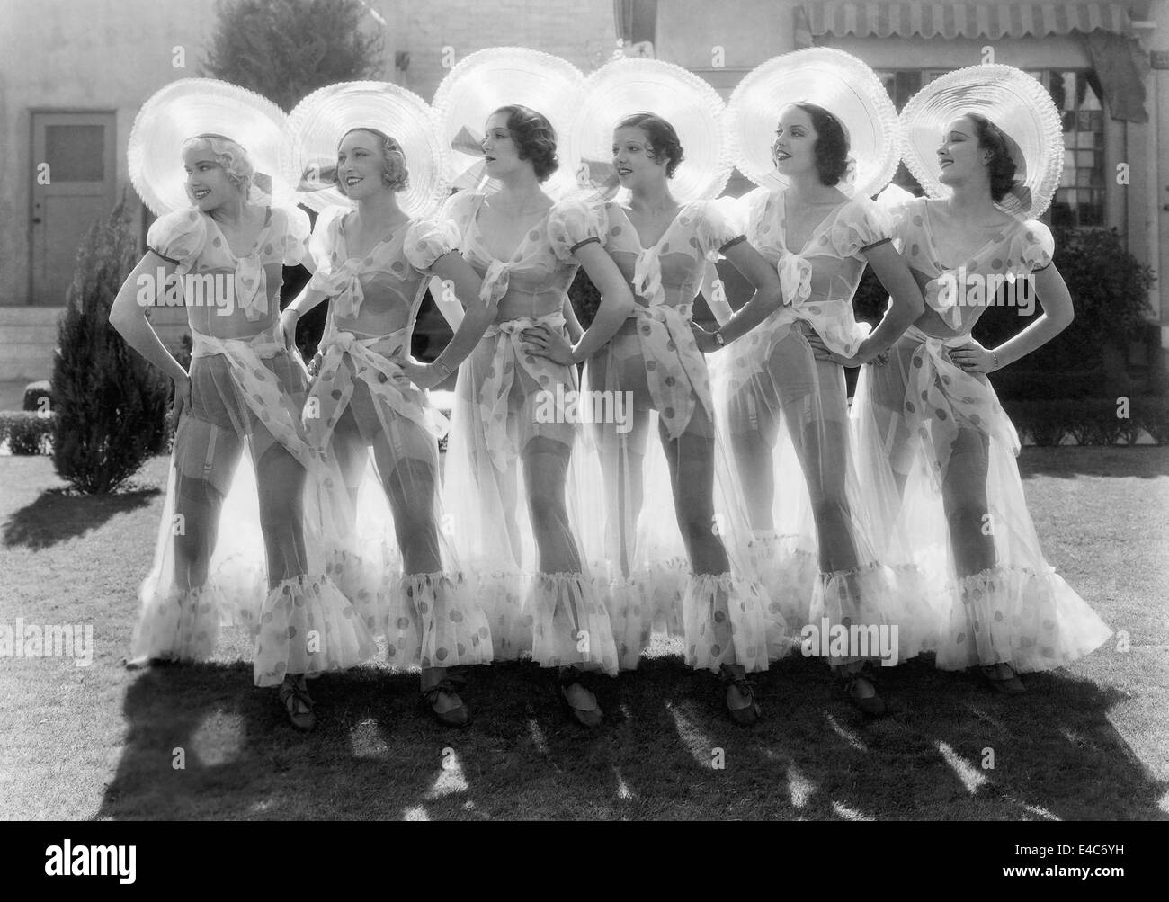 gold diggers of 1935  Chorus Girls, Publicity Portrait for the
