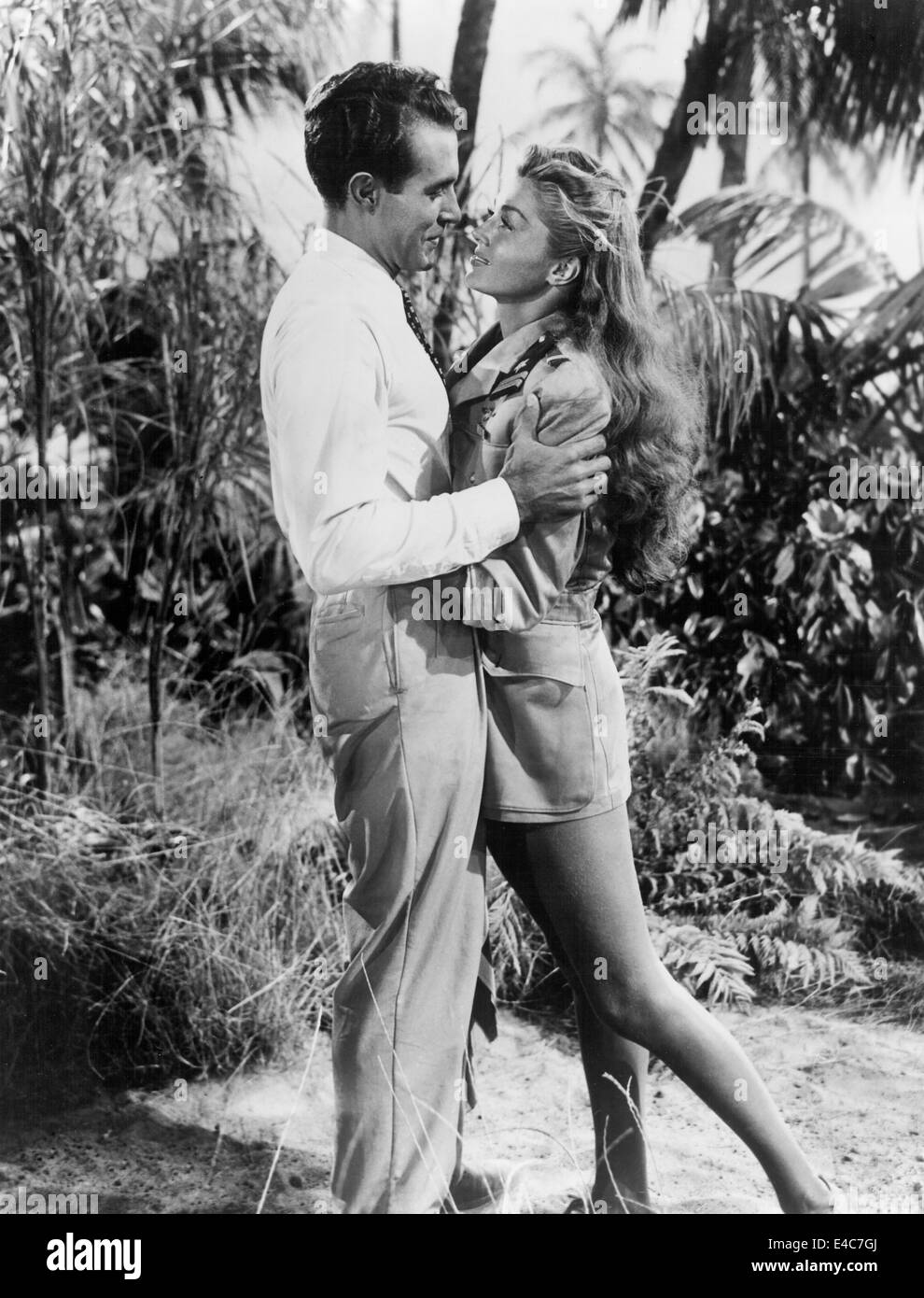 Ricardo Montalban, Esther Williams, on-set of the Film, 'On an Island with You', 1948 Stock Photo
