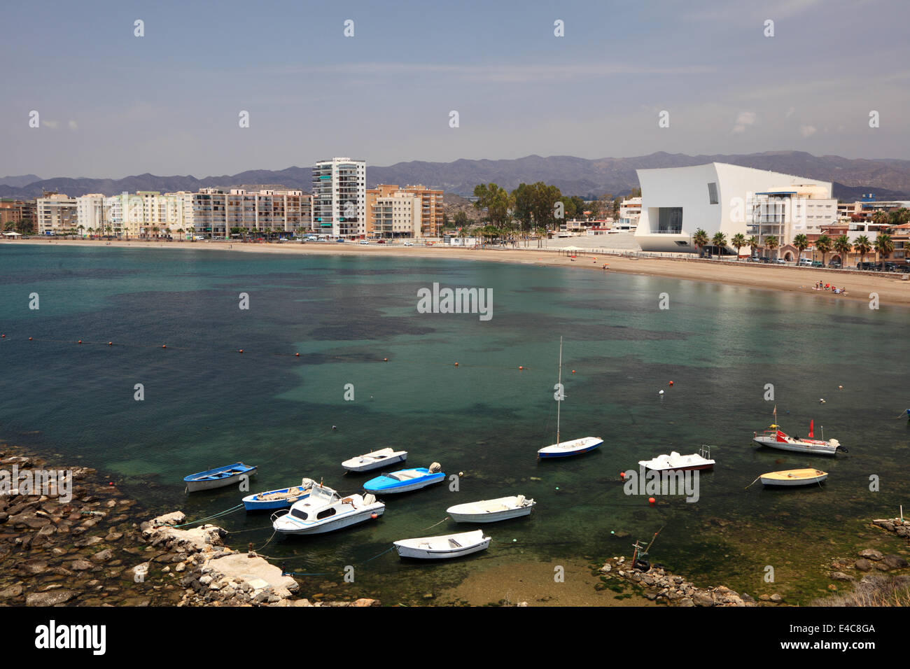 Mediterranean town Aguilas. Province of Murcia, Spain Stock Photo