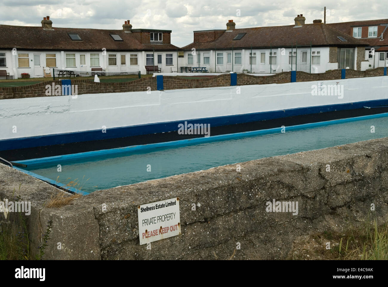 Shellness Private Estate near Leysdown. Isle of Sheppey Kent UK. HOMER