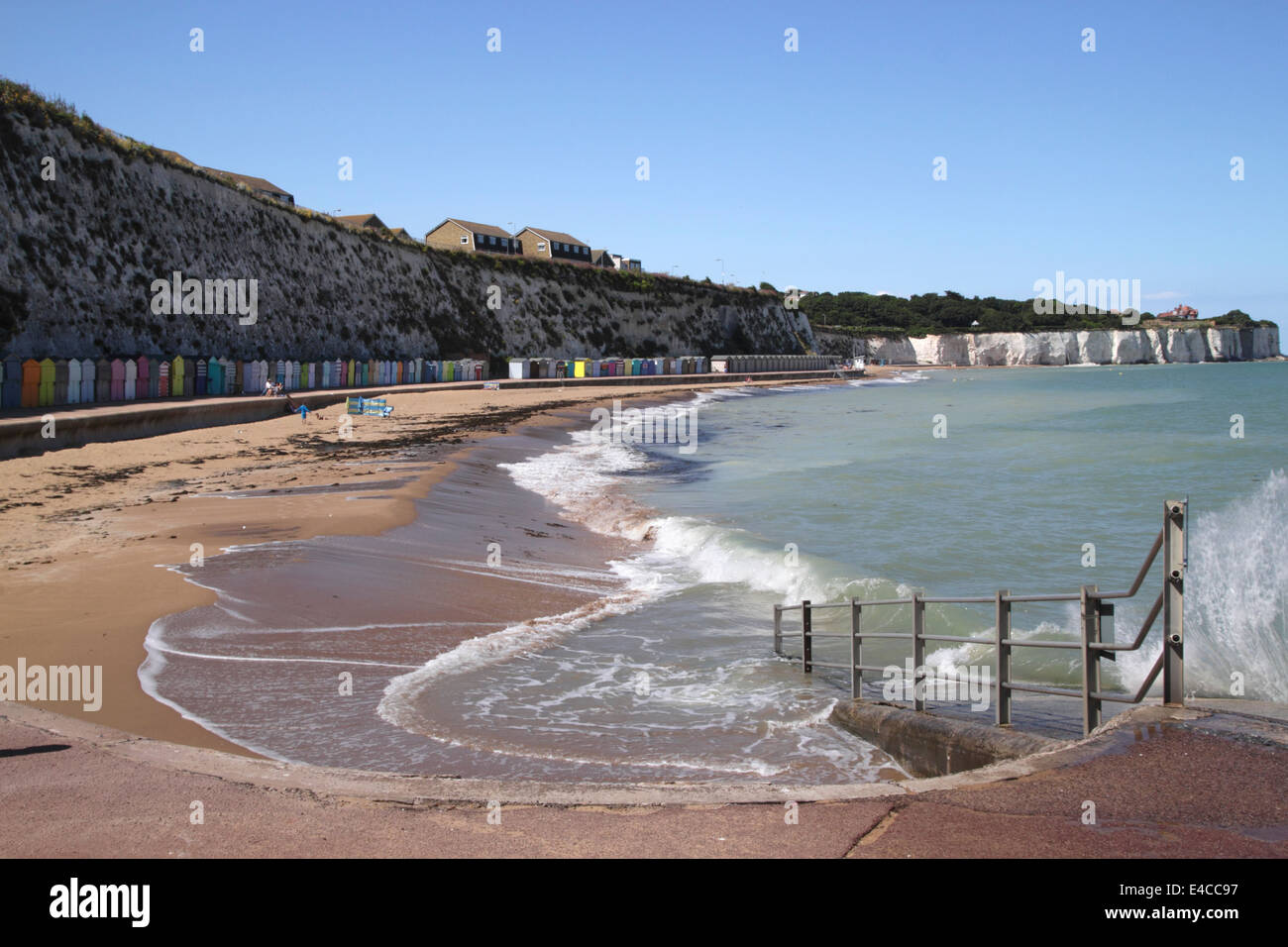 Stone Bay Beach Broadstairs Kent Stock Photo Alamy