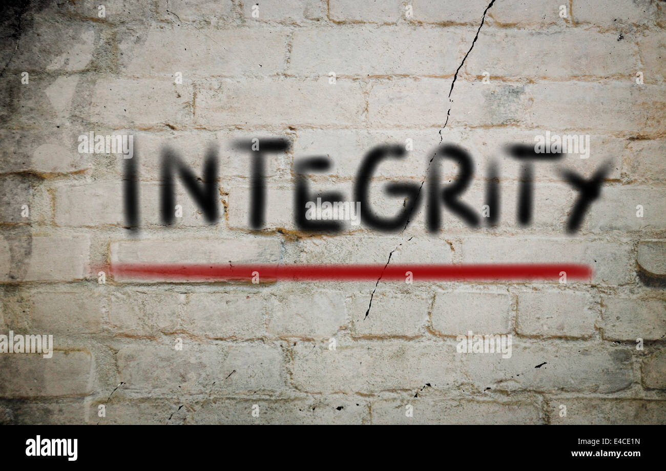Integrity Concept Stock Photo