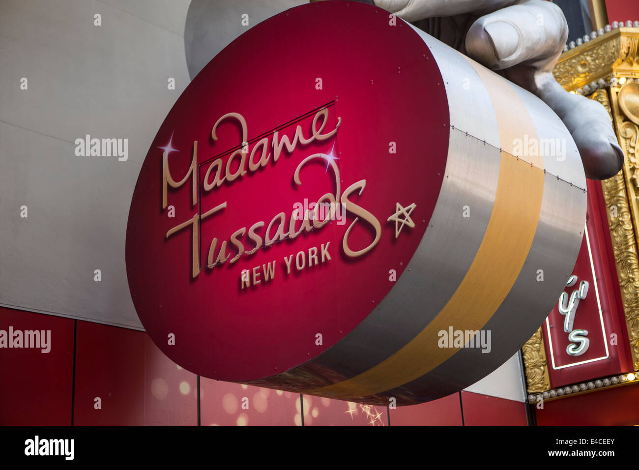 Madame Tussauds wax museum is pictured in the New York City borough of