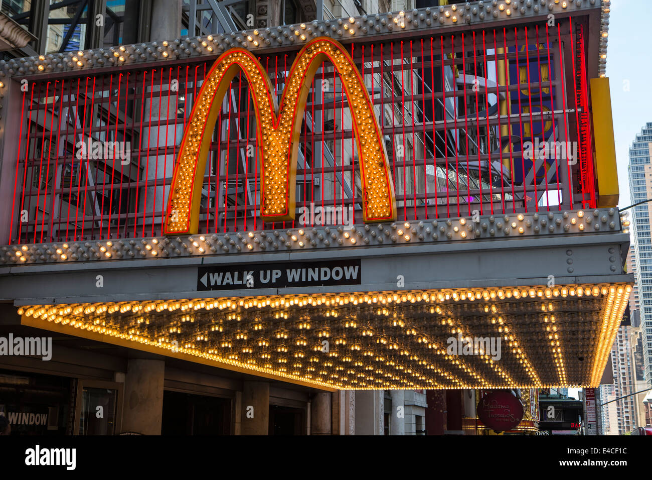 A McDonald's restaurant is pictured in the New York City borough of