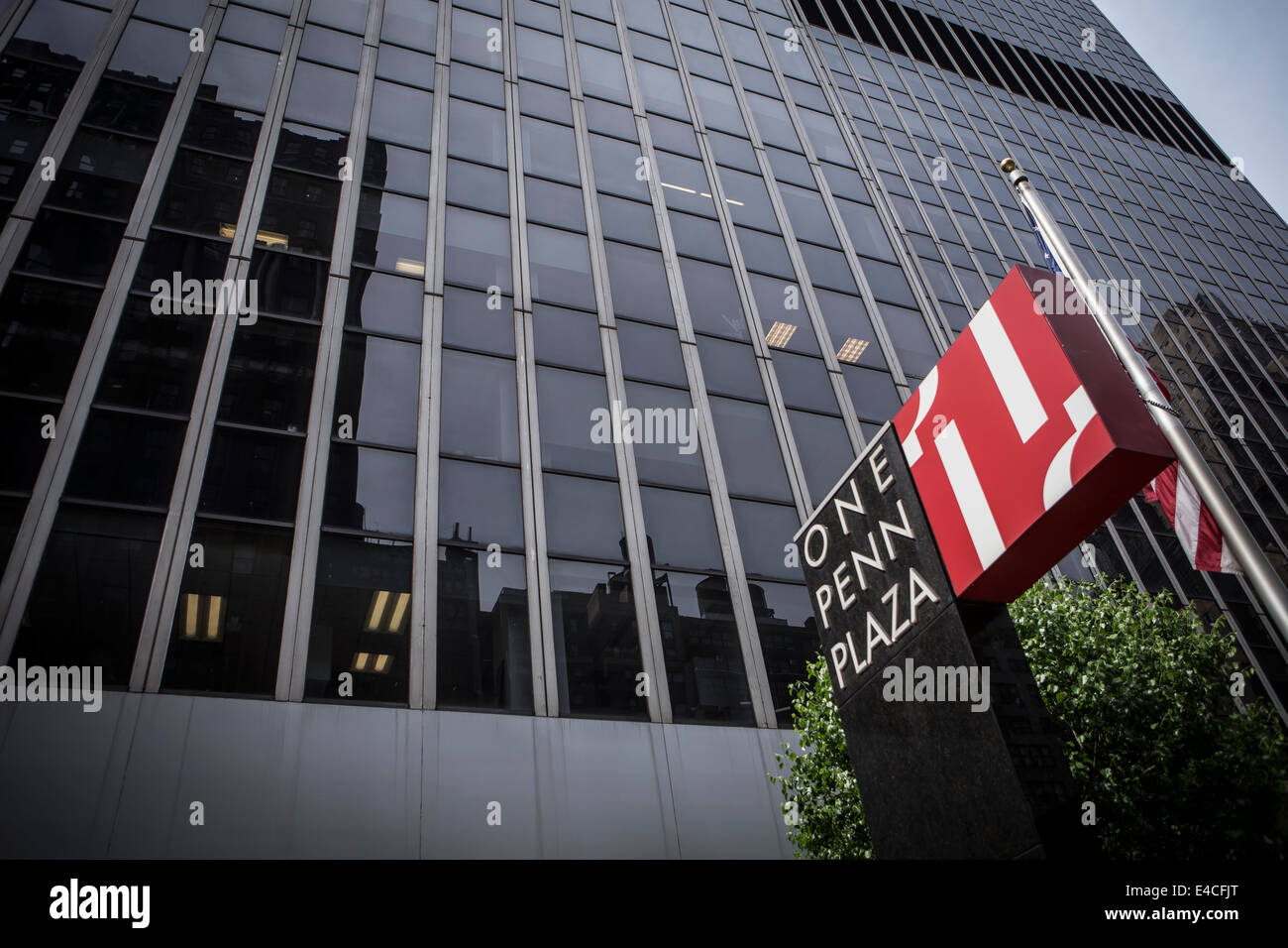 One Penn Plaza building is pictured in the New York City borough of