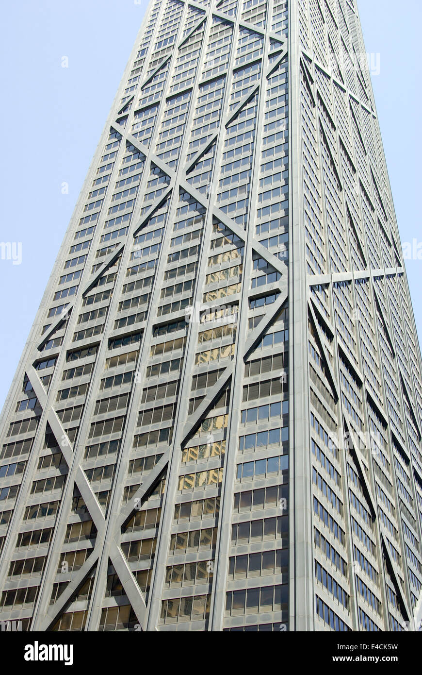 John Hancock tower Chicago Illinois Stock Photo Alamy