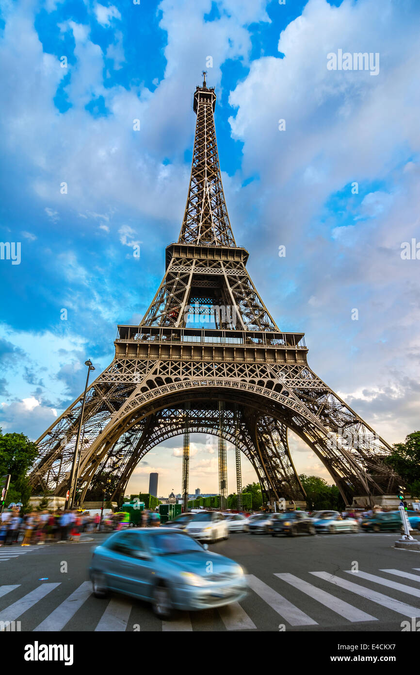The Eiffel Tower was built in 1889, and is a popular attraction for