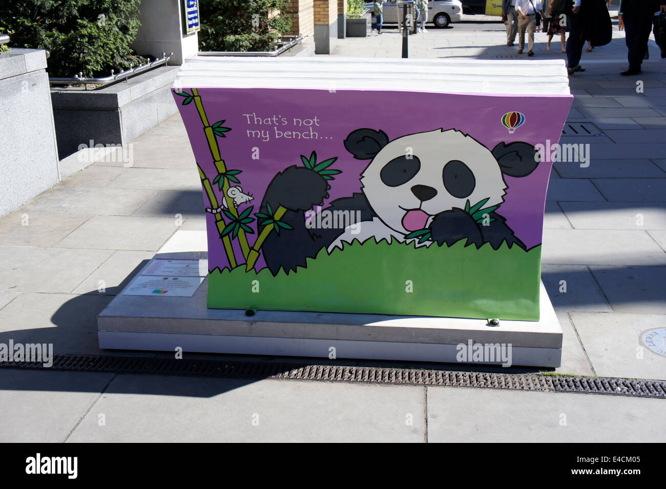 Book Bench, by Books About Town. One of 50 book benches in London ...