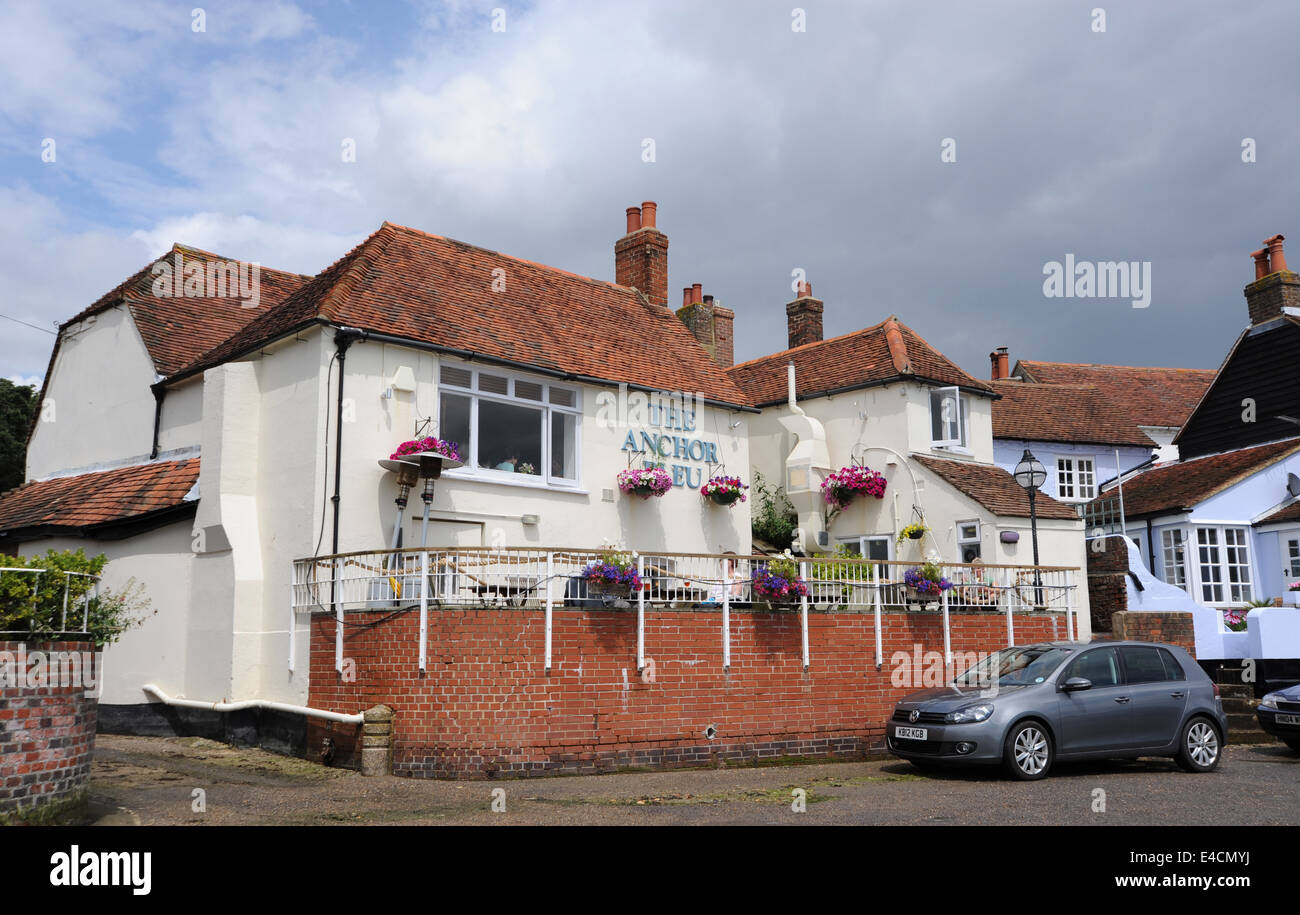 The famous Anchor Bleu pub in the ancient village of Bosham near