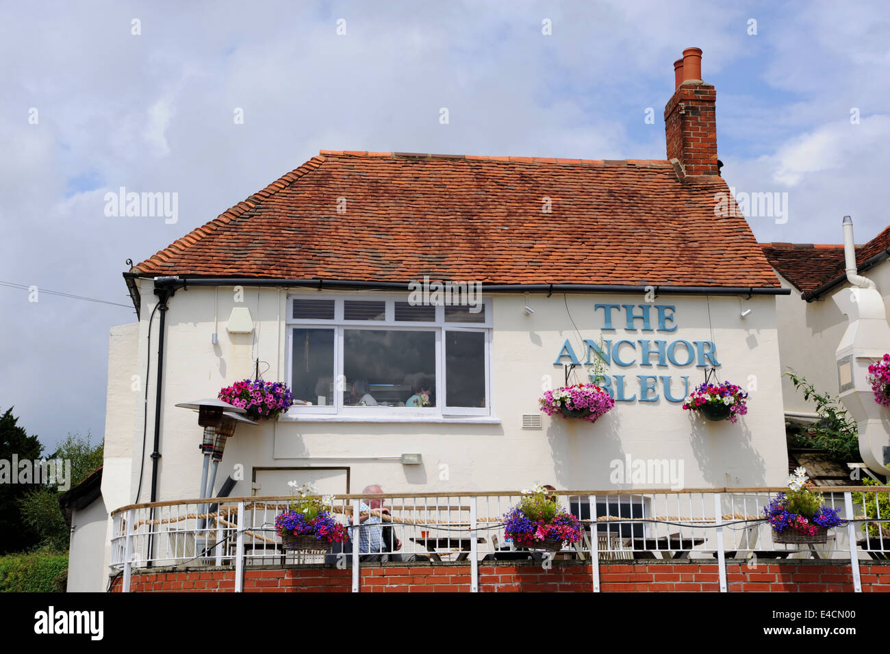 The famous Anchor Bleu pub in the ancient village of Bosham near