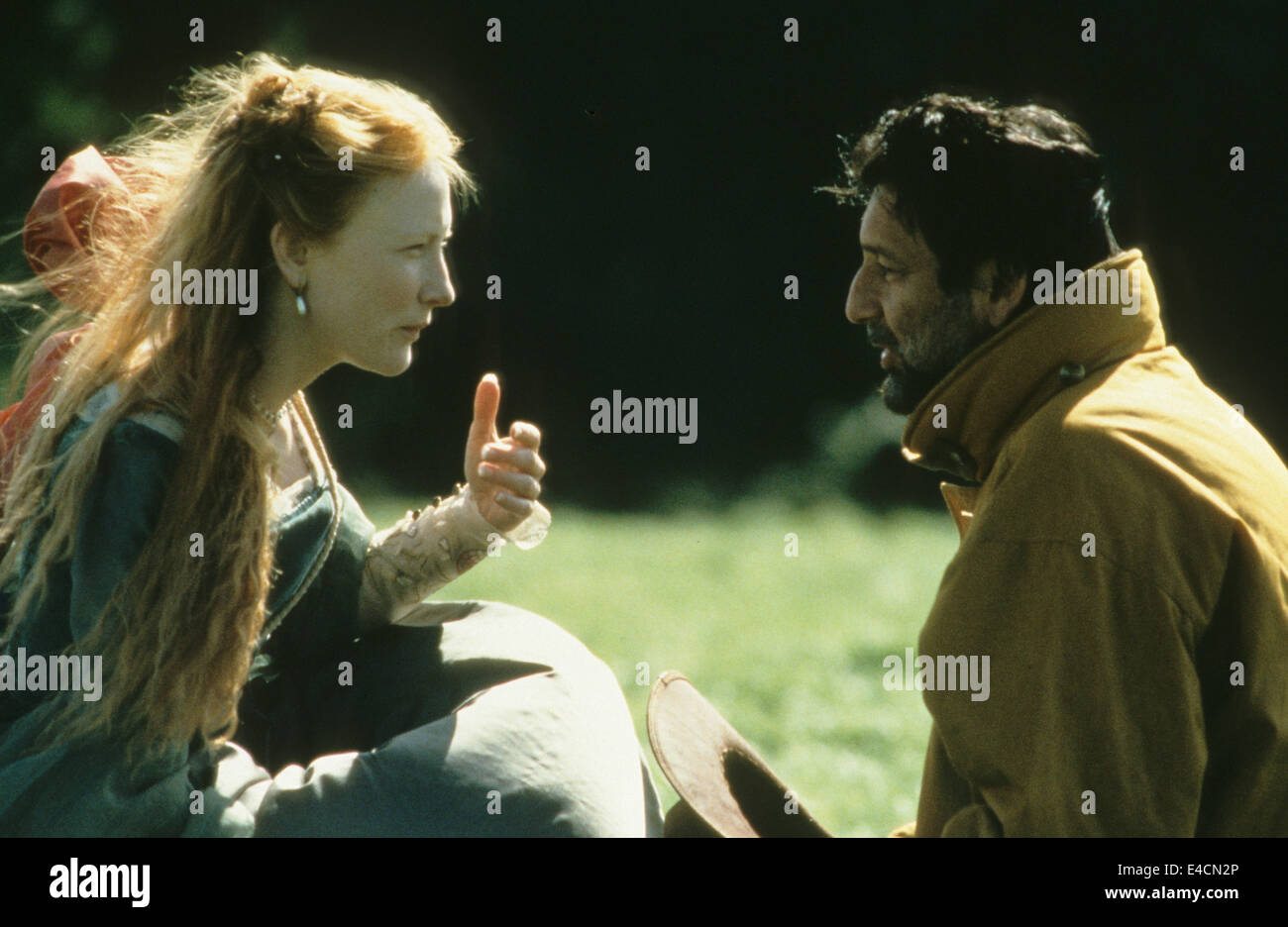 ELIZABETH 1998 PolyGram film with Cate Blanchett and Shekhar Kapur Stock Photo