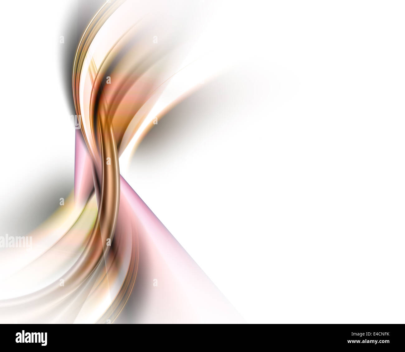 Abstract background with smooth flowing curves Stock Photo - Alamy