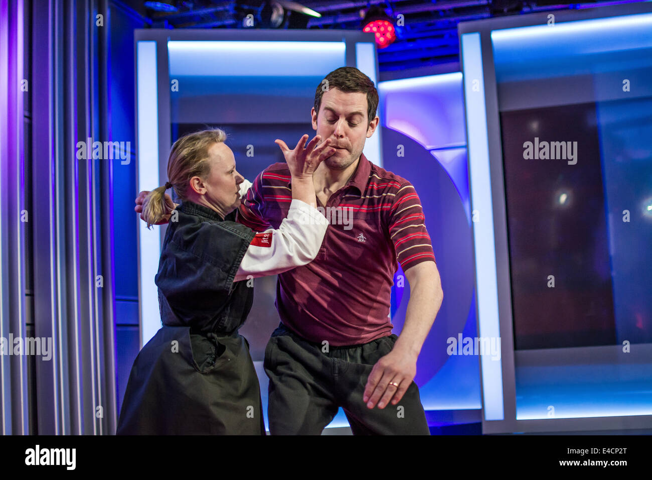 Jitsu London  Spring 2014 - Martial Arts Stock Photo