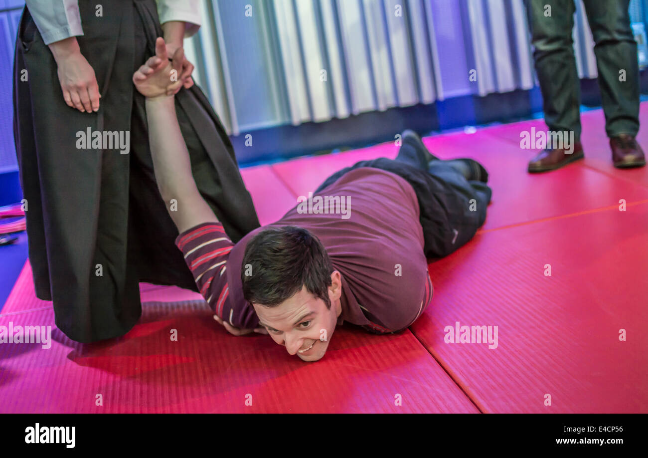 Jitsu London  Spring 2014 - Martial Arts Stock Photo