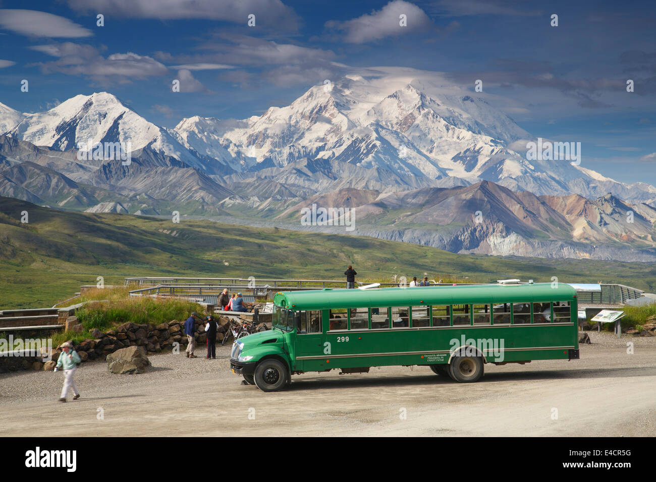 Mt McKinley also known as Denali, from the Eielson Visitor Center