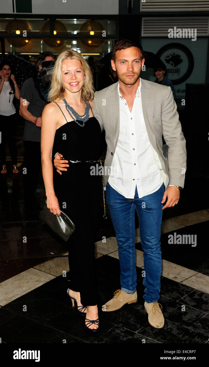 London, UK. 8th July, 2014. Kelly Adams attending for The Curious Incident of the Dog in The Night-Time at  The Giegud Theatre  Shaftesbury Avenue London 8th July 2014 Credit:  Peter Phillips/Alamy Live News Stock Photo