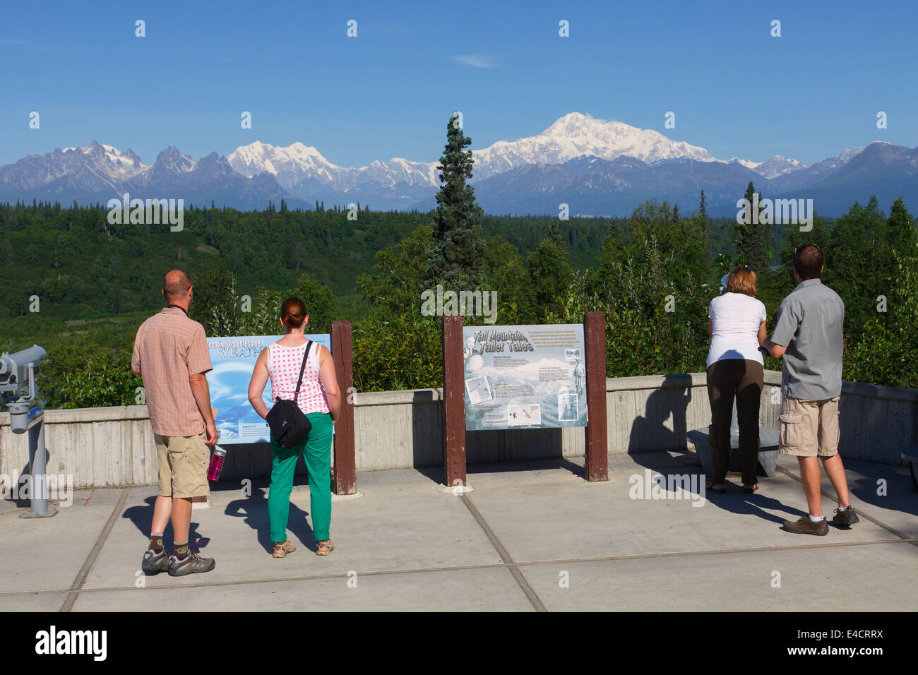 Denali State Park, Alaska.  Stock Photo