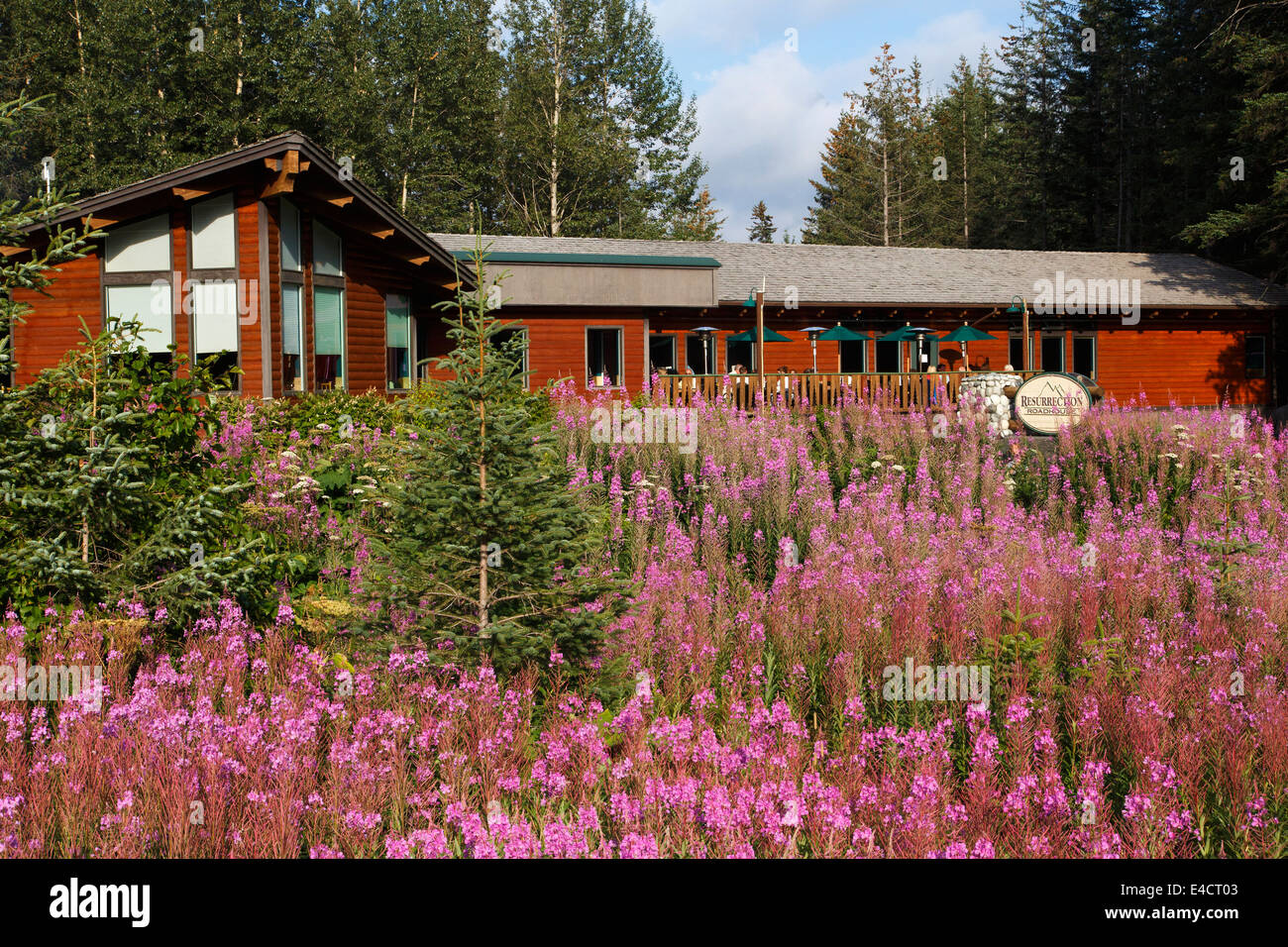 Resurrection Roadhouse, Seward, Alaska Stock Photo Alamy