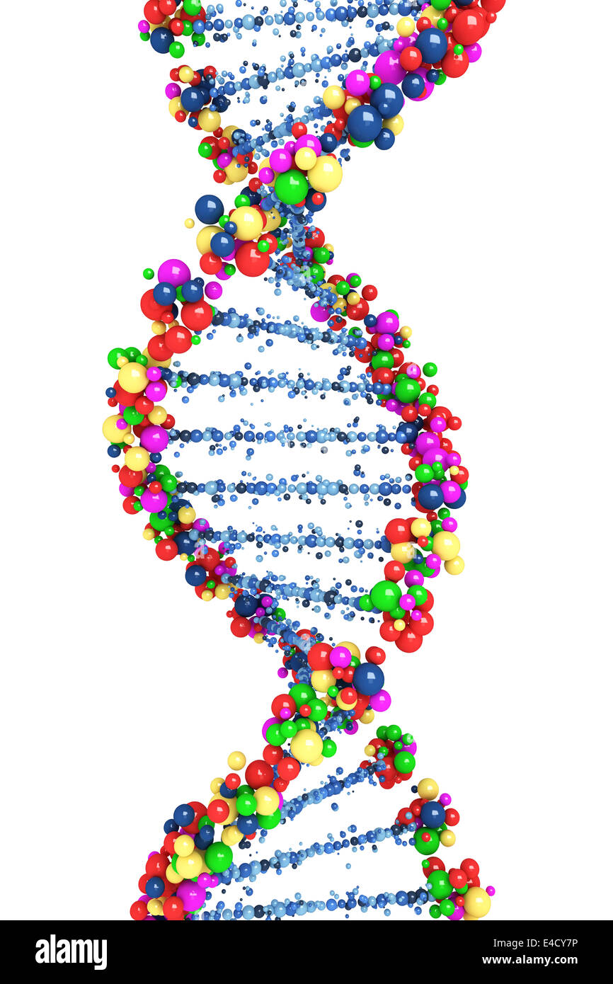 DNA helix Stock Photo