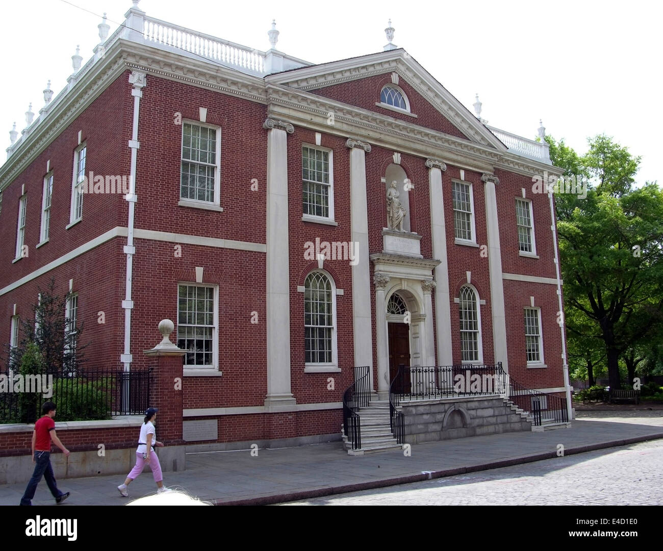 Benjamin Franklin Library Hall located in Philadelphia Pennsylvania, USA. Stock Photo
