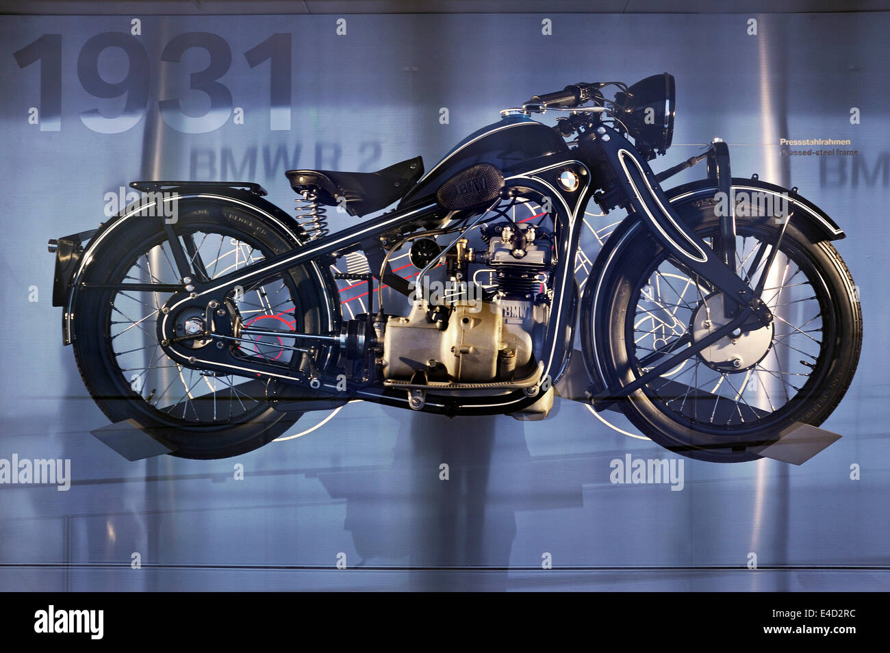 BMW R 2, 1931 to 1936, BMW Museum, Munich, Upper Bavaria, Bavaria ...