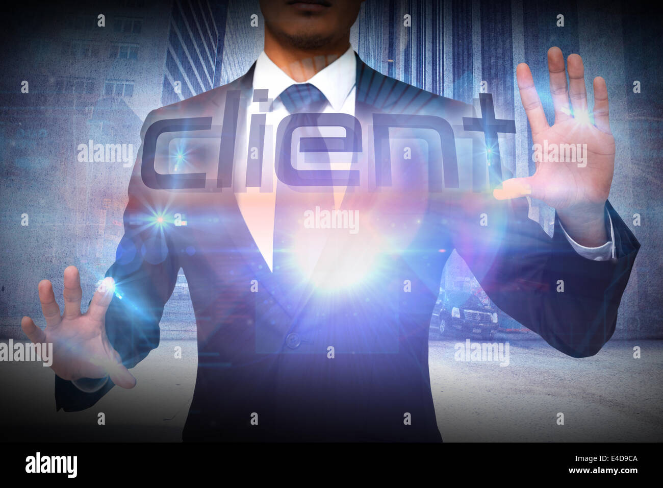 Businessman presentation projection hi-res stock photography and images ...