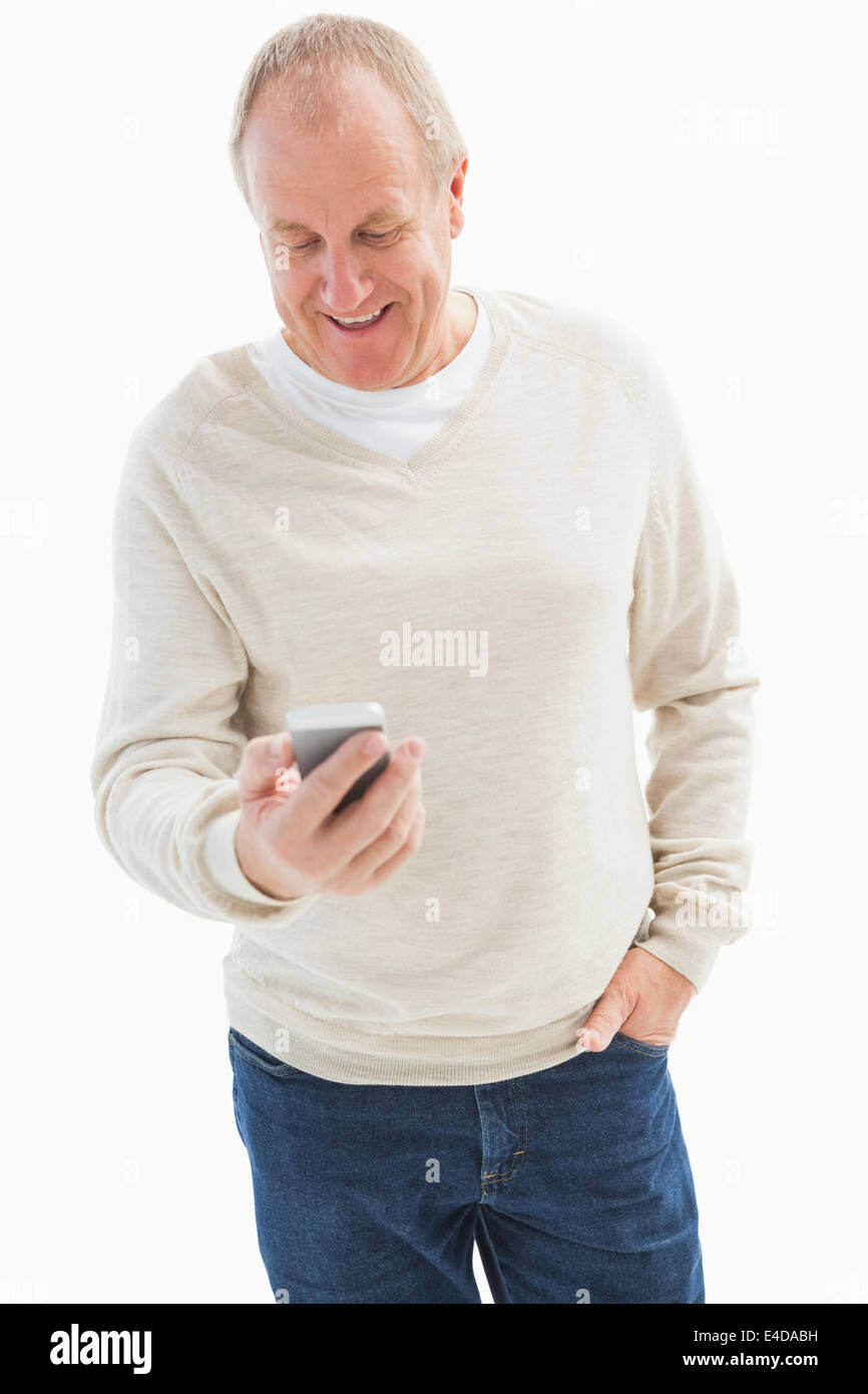 Happy mature man hi-res stock photography and images - Alamy