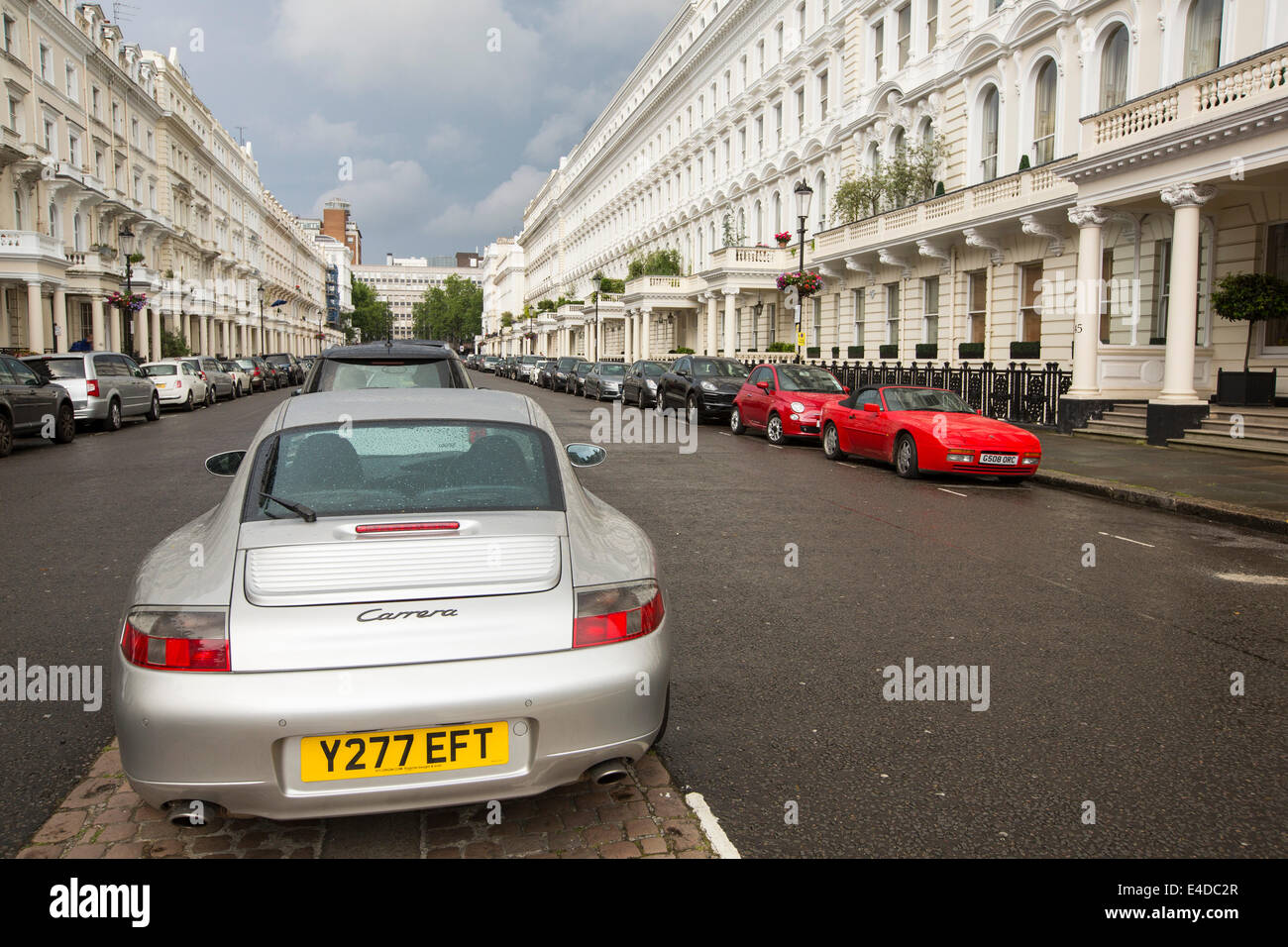 Queens Gate terrace, an exclusive address of very expensive houses in