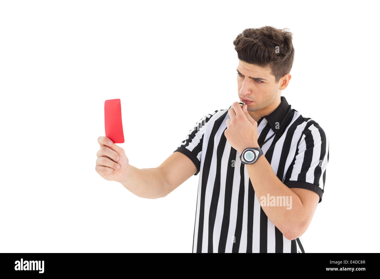 Red card stock image. Image of penalty, sport, expelled - 24768753