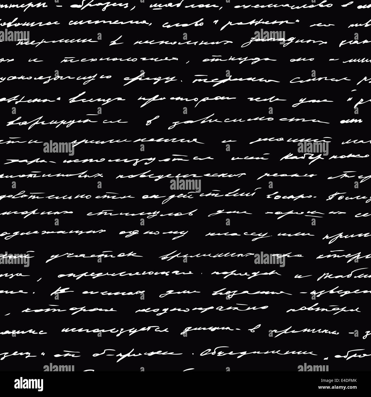 Vector black white handwriting hi-res stock photography and images - Alamy