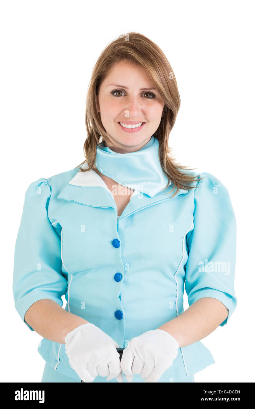 Pretty young stewardess hires stock photography and images Alamy