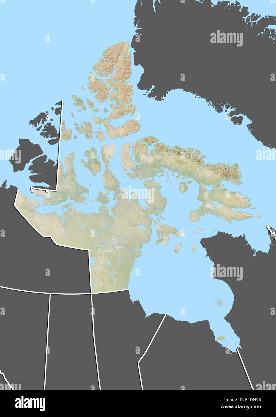 Map nunavut canada hires stock photography and images Alamy