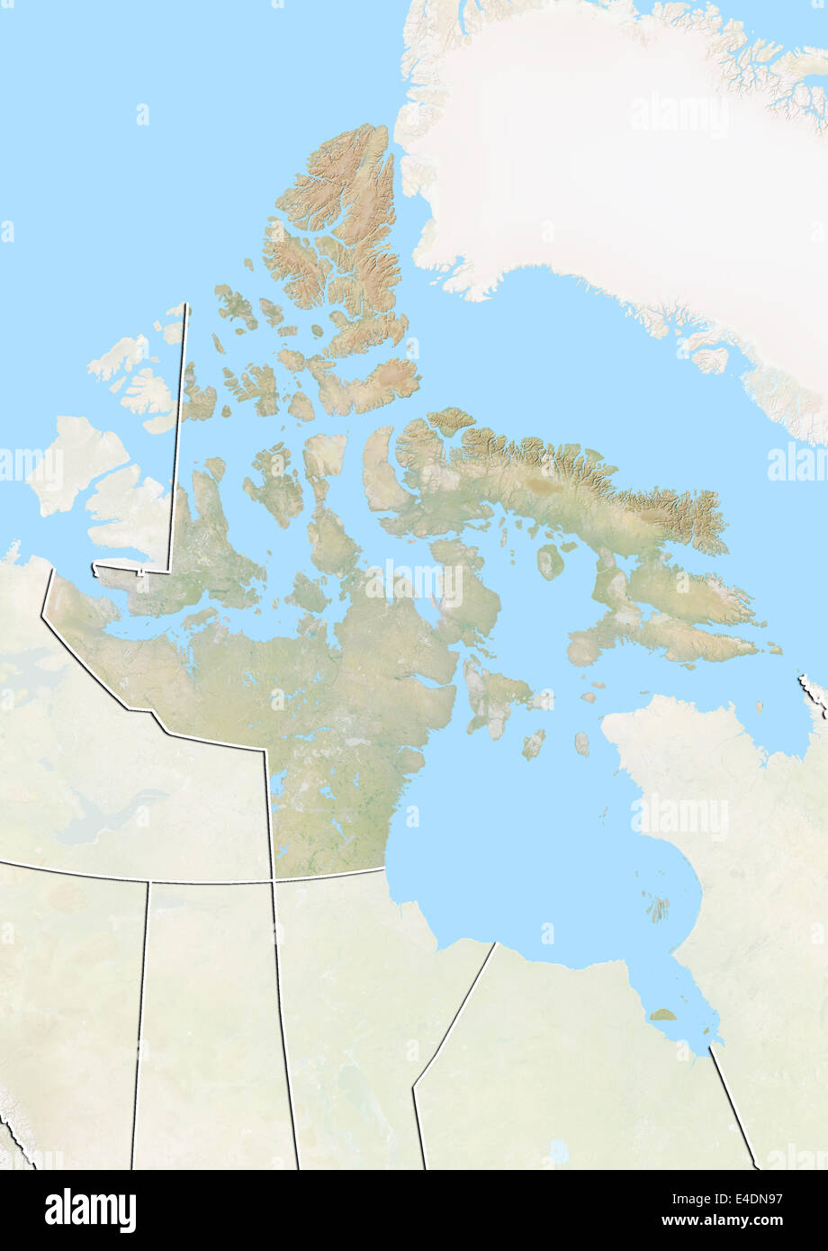Map of nunavut hires stock photography and images Alamy