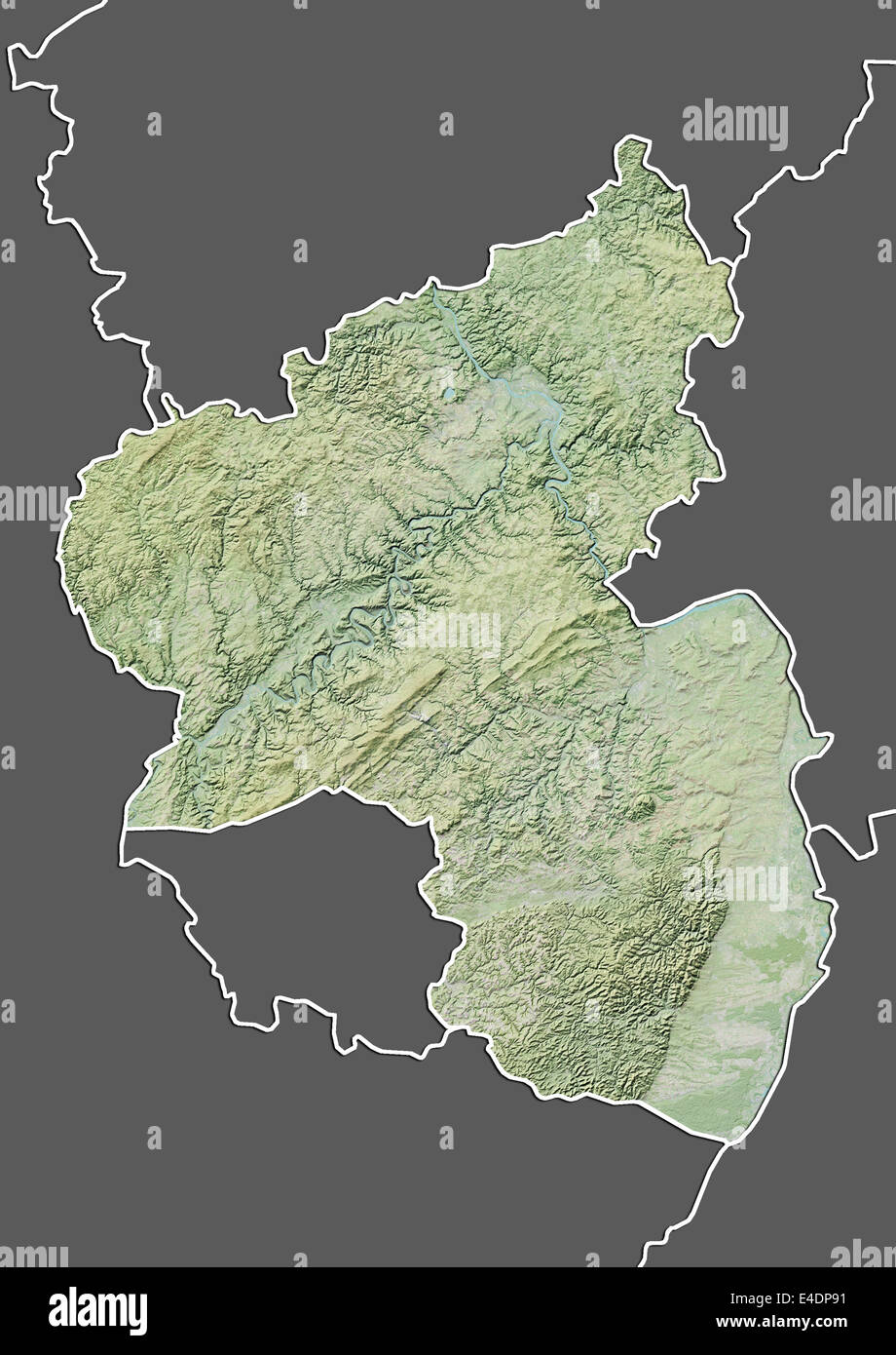 Rhineland Palatinate Map Hi Res Stock Photography And Images Alamy State Of Rhineland Palatinate Germany Relief Map E4DP91 