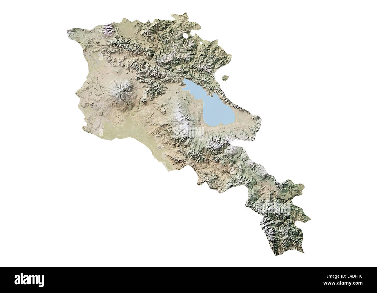 Large detailed political and administrative map of Armenia, Armenia, Asia, Mapsland